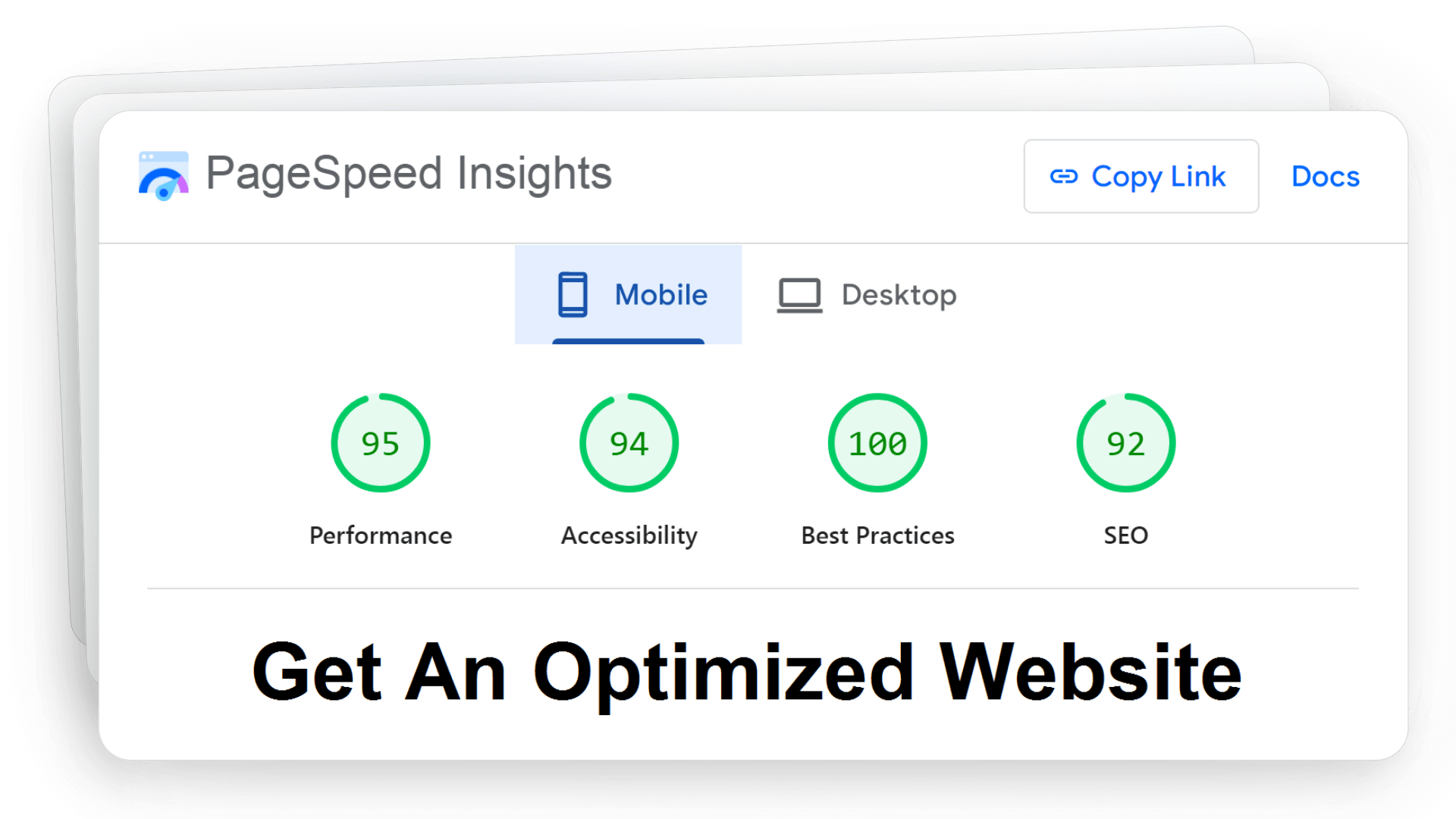 optimized speed accessibility